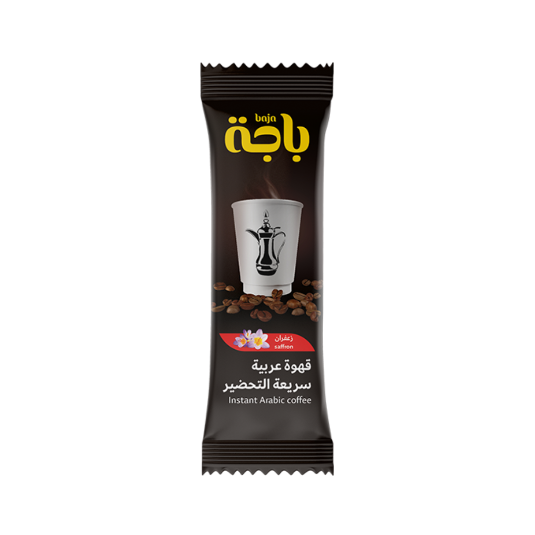 Baja Instant Arabic Coffee With Saffron 5g Pack for Cup